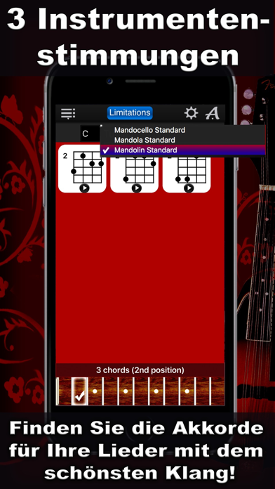 Akkorde für die Mandoline LiteScreenshot von 2
