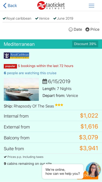 Ticketroyal - Cruises
