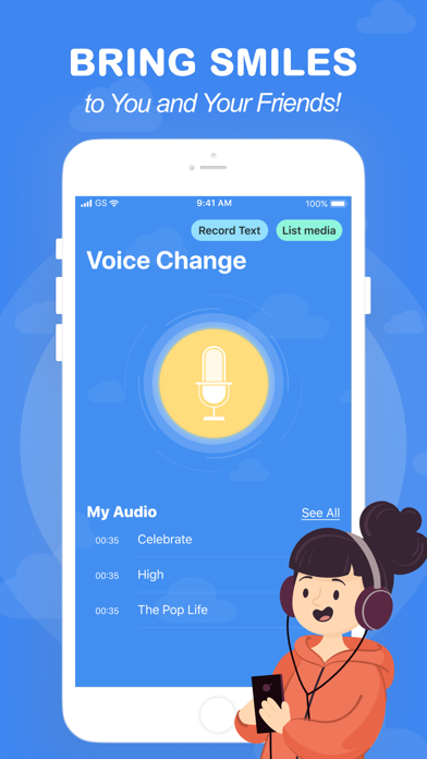 Voice Converter - Voice changeのおすすめ画像1