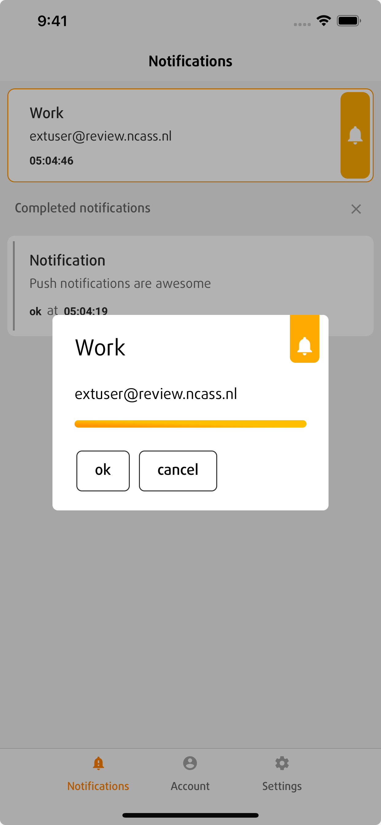 Notification Receiver screenshot 3