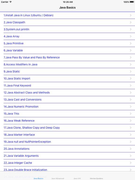 Screenshot #4 pour 100 Java Develop Tips
