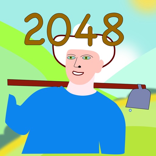 2048 Farmer in the Dell w Ads iOS App