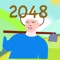 This is the classic game 2048 with music pictures and sounds related to the farmer in the dell nursery rhyme