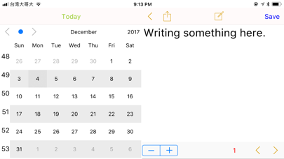 Calendar Notebook: Date Diary app screenshot 2