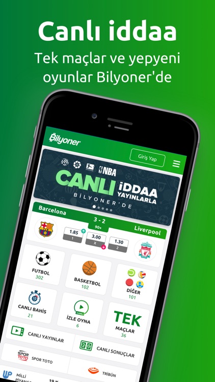 Bilyoner – İddaa Oyna