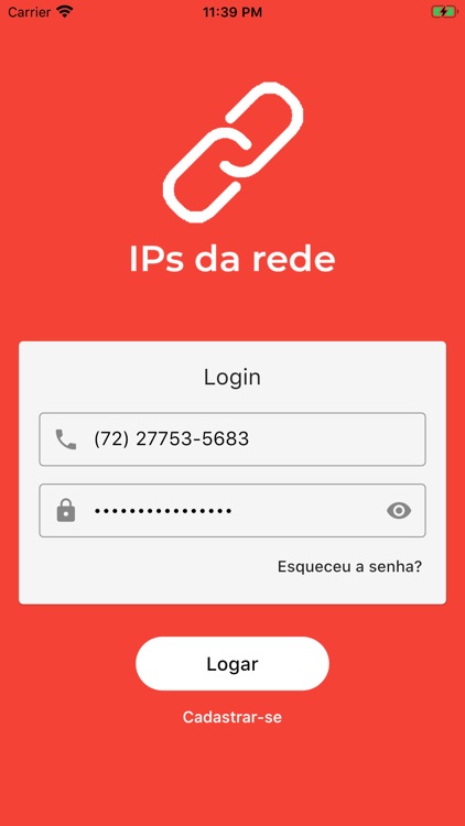 IPs da rede