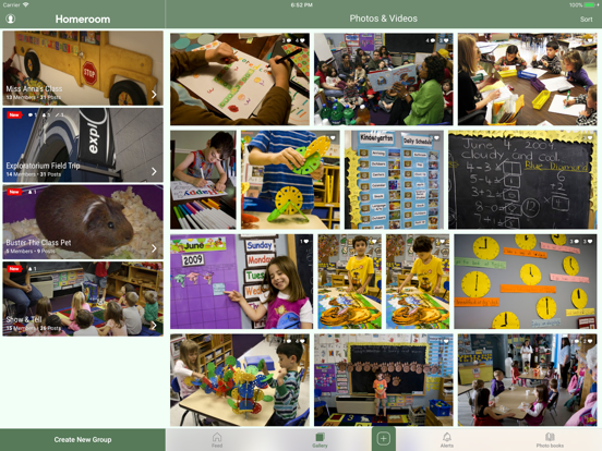 Screenshot #4 pour Homeroom Private Photo Sharing