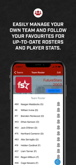 Game screenshot FutureStars Hockey apk