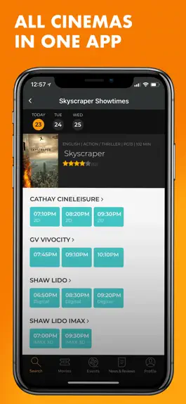 Game screenshot Popcorn: Movie showtimes hack