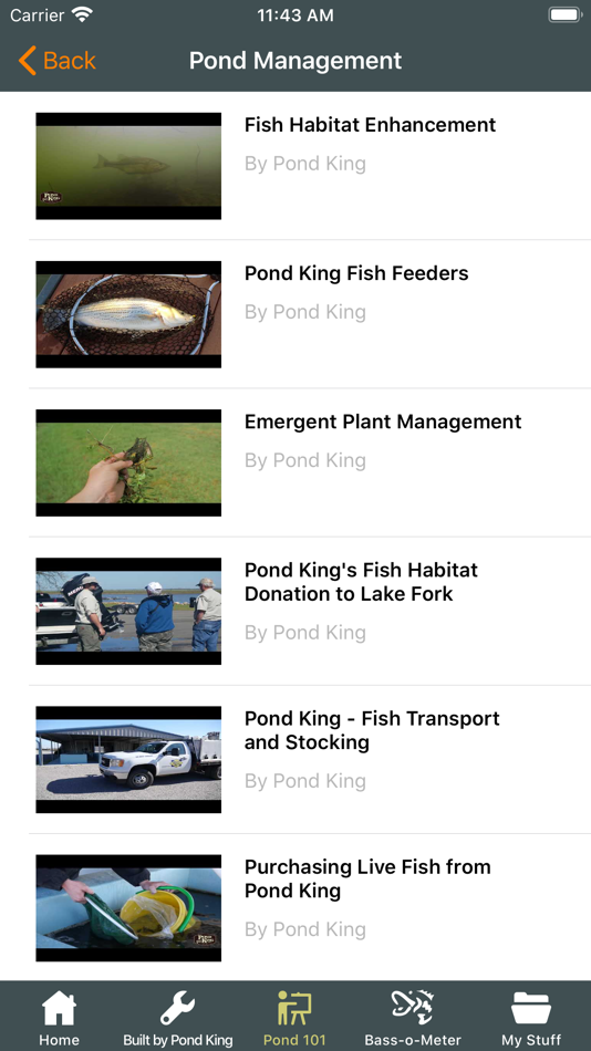 #5. Pond King App (iOS) By: Pond King, Inc