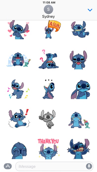 Screenshot #2 pour Disney Stickers: Stitch