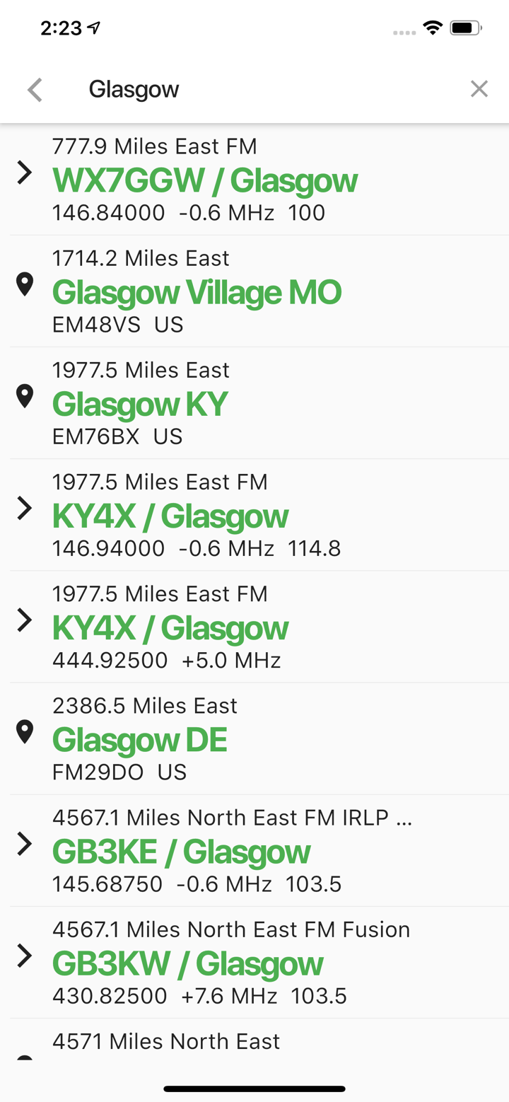 RepeaterBook screenshot 7