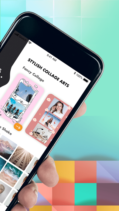 Screenshot #2 pour Foto Collage: Shake for Layout