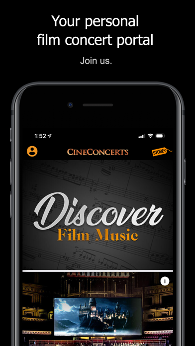 Screenshot #1 pour CineConcerts