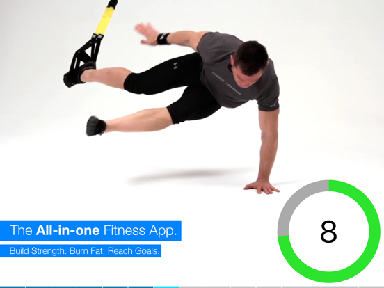 Stark Fitness iPad app afbeelding 1