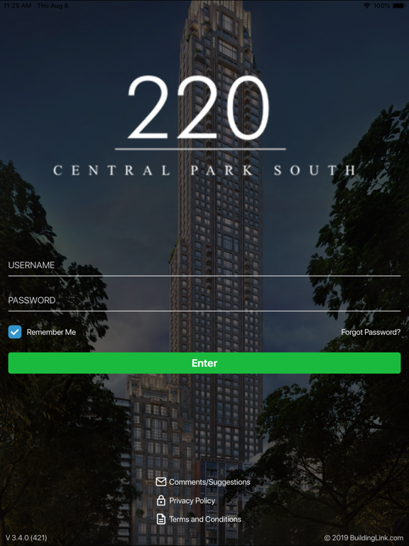 220 CPS Residents iPad screenshot 1 - Lifestyle app