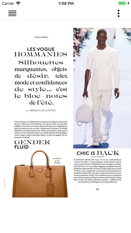 Vogue Hommes