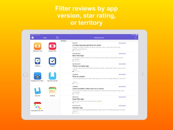 Screenshot #6 pour Reviews Time