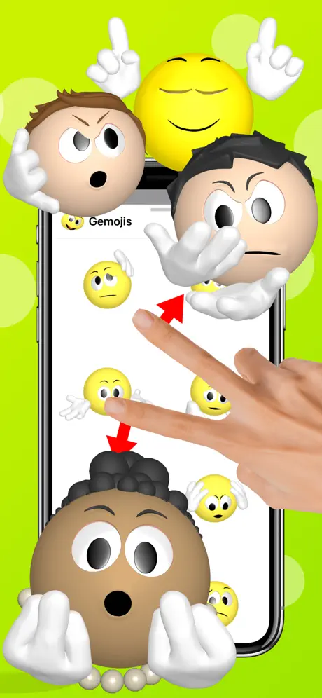 Smileys und Gesten > Gemojis