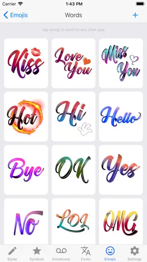 i2Symbol Emoji screenshot 6