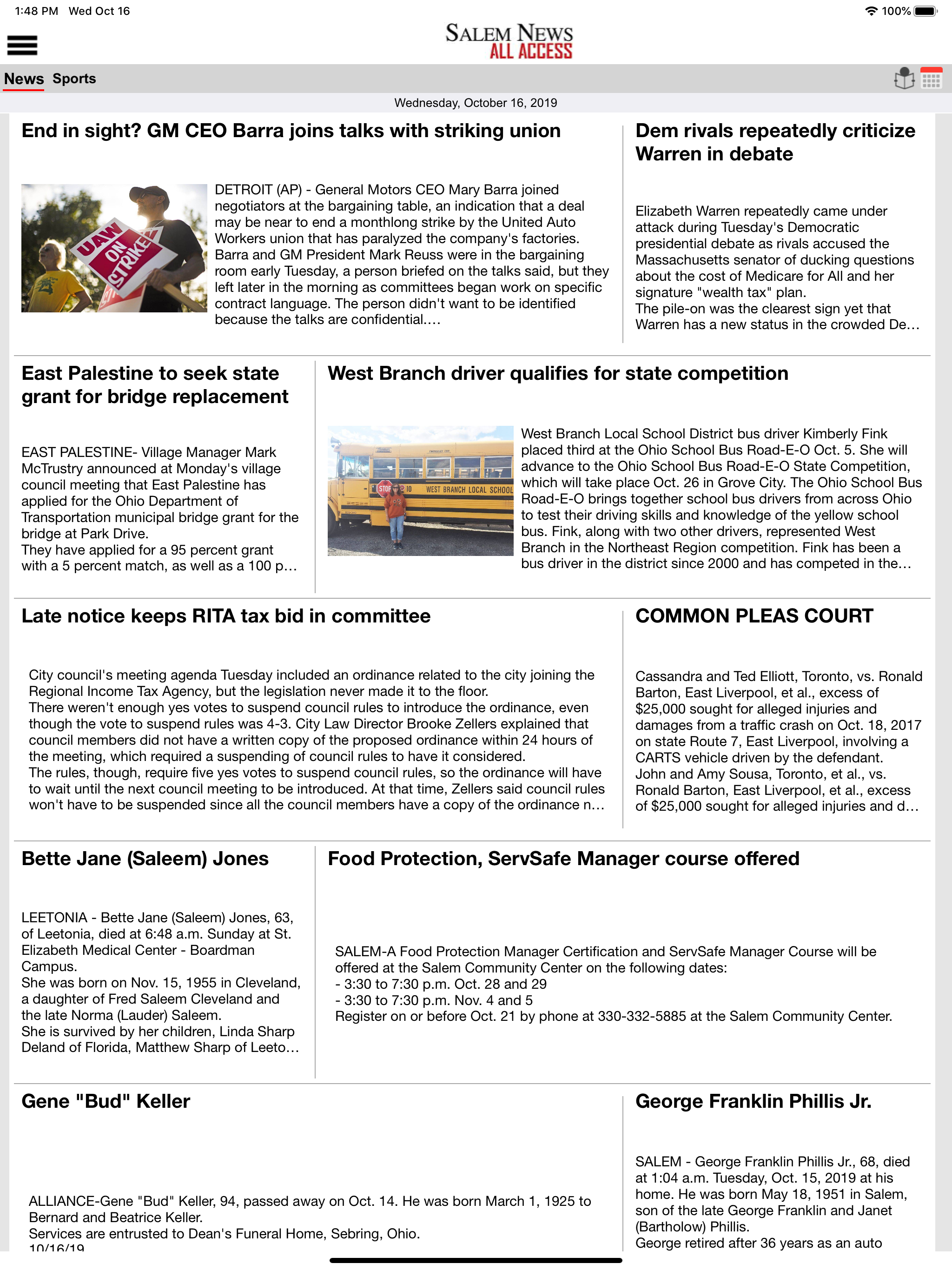 The Salem News All Access