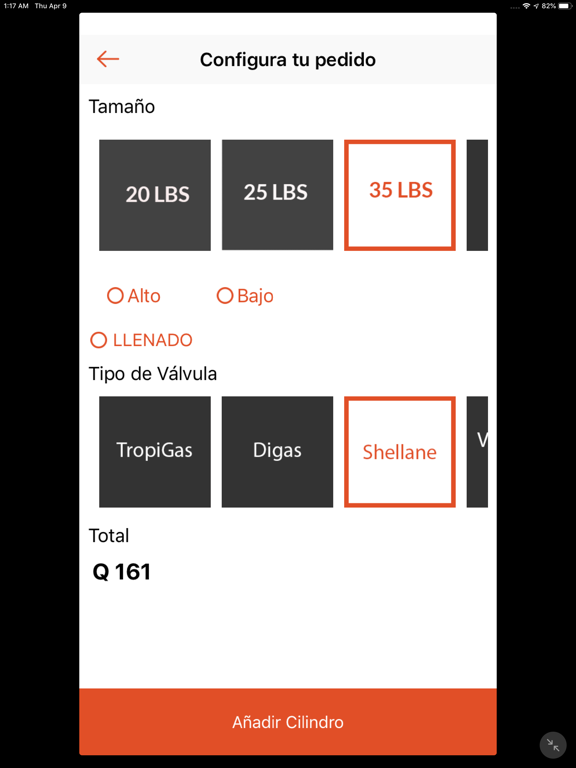 TropiGas GT iPad screenshot 3 - Productivity app