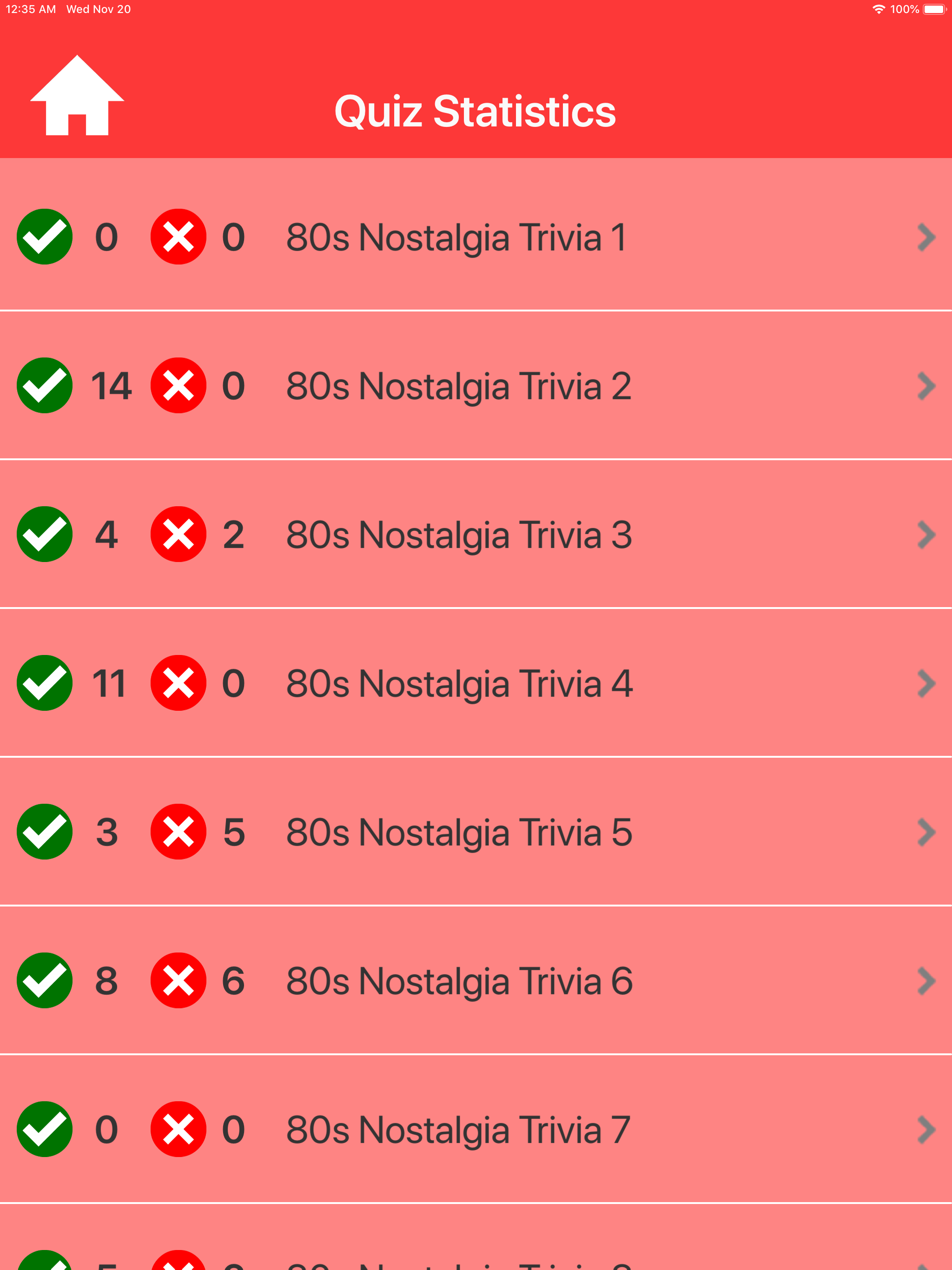1980s Nostalgia Trivia screenshot 11
