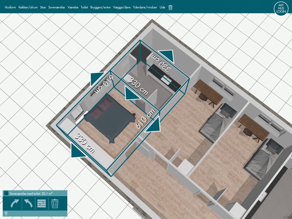 #3. HusDesigner fra Milton Huse (iOS) 由: 3d-empire
