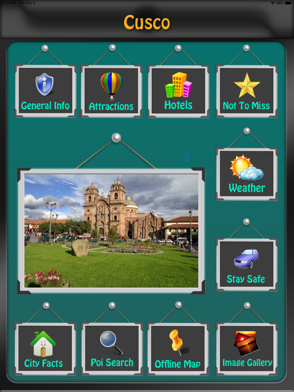 Cusco Offline Map Travel Guideのおすすめ画像1
