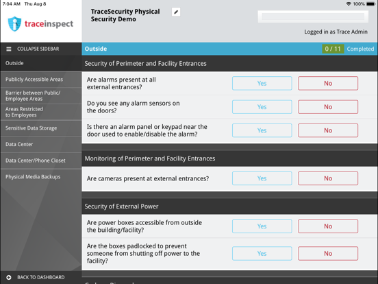 TraceInspect app screenshot 2