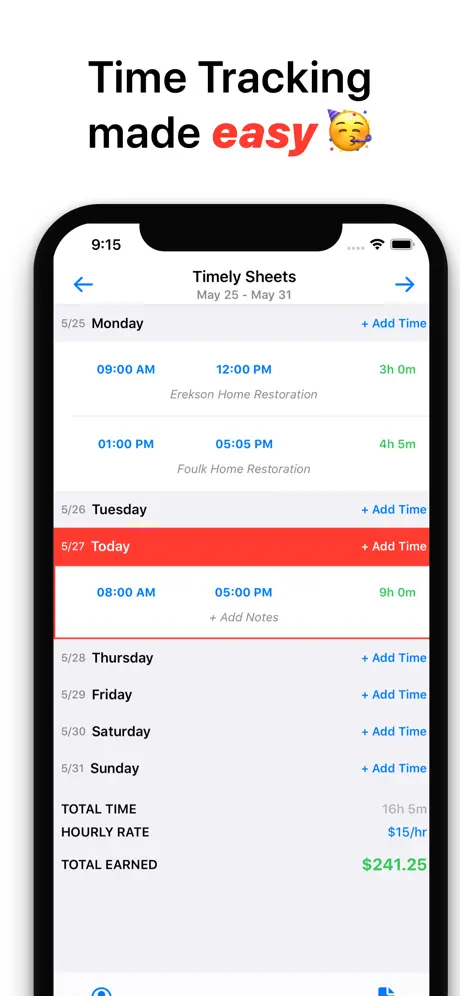 Timely Sheets