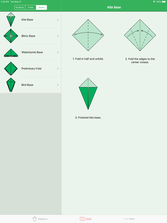 Dollar Bill Origami iPad screenshot 6 - Education app