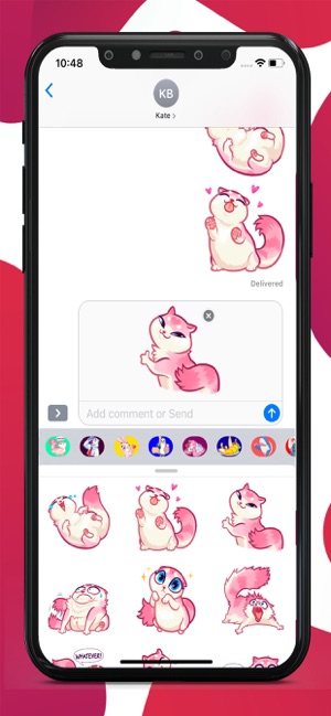 Pussy Cat Animal Stickers(圖3)-速報App