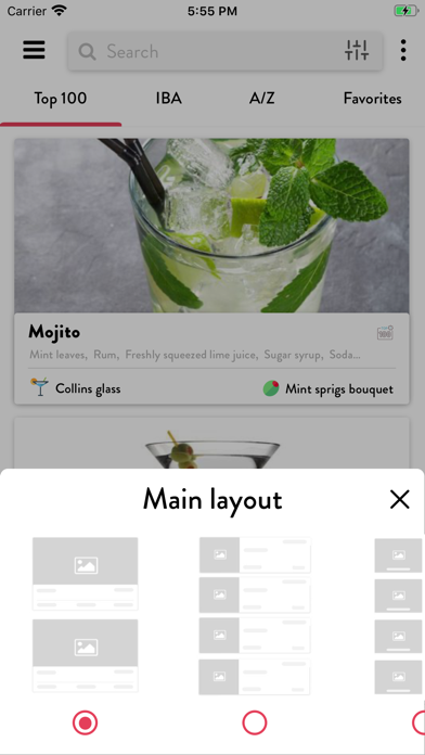 Screenshot #3 pour Cocktails App: Drinks Database