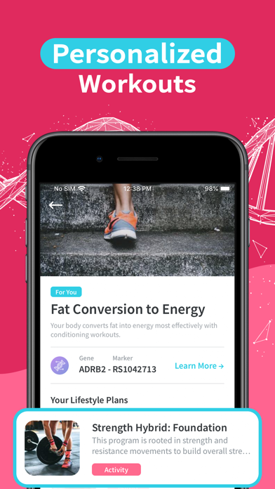 GENERIS: DNA & Nutrition App screenshot 4