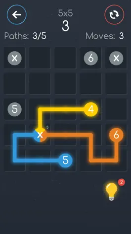 Game screenshot Number Link: соедини точки hack