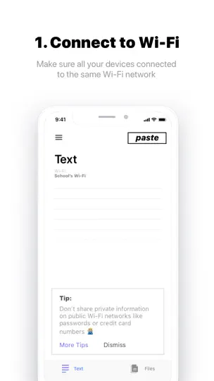 Скриншот AirForShare на iPhone 2