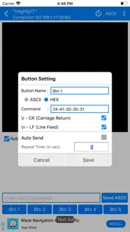 TCP Telnet Terminal iphone bilder 2