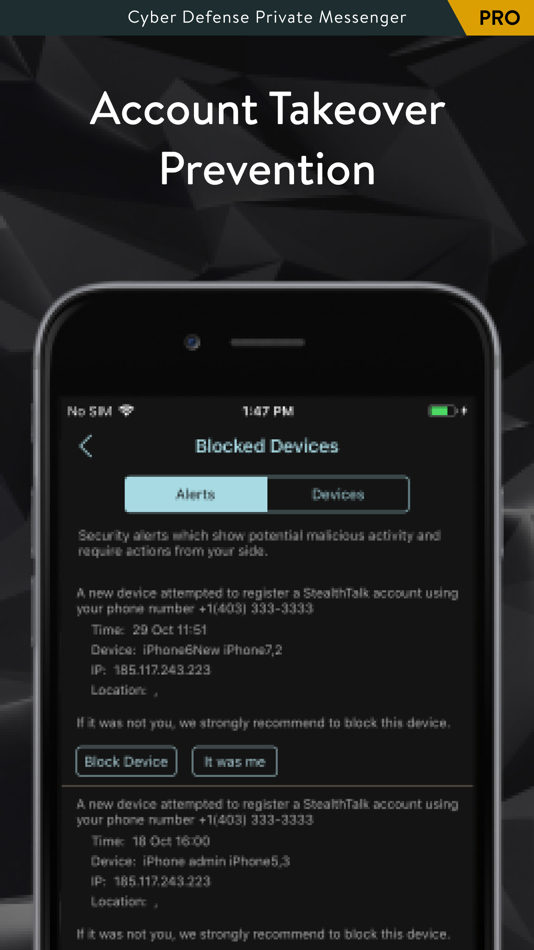 #5. StealthTalk Private Messenger (iOS) 由: StealthTalk Inc.