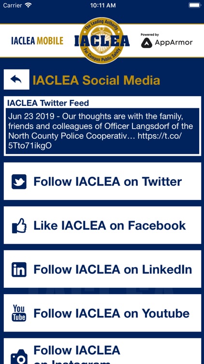 IACLEA Mobile screenshot-3