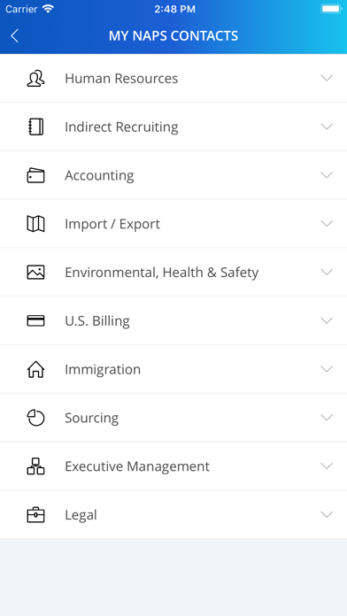 NAPS, Inc. iPhone screenshot 5 - Business app