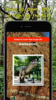 best 2x2 dinosaur slide puzzle iphone screenshot 3