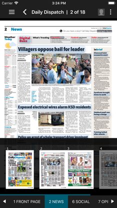 Daily Dispatch E-Edition screenshot 2