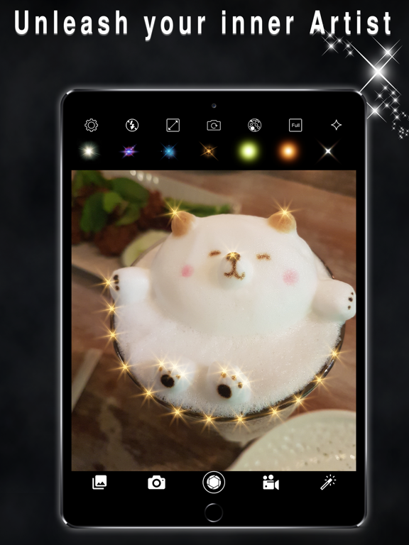 Screenshot #5 pour Sparkle effects cam app