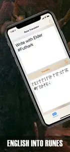 Rune Translate: Elder Futhark screenshot #1 for iPhone