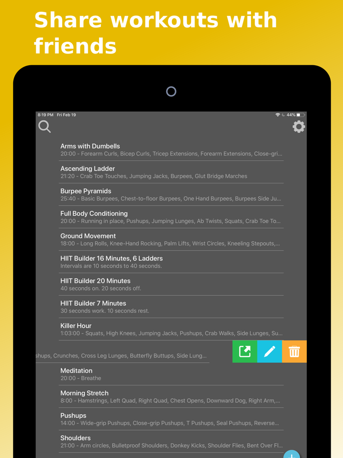 Interval Timer - HIIT Builder