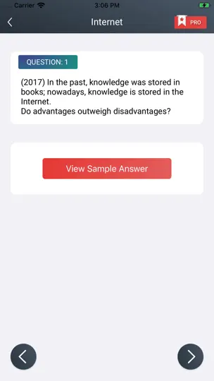 Скриншот IELTS Writing Exam Test Prep на iPhone 5