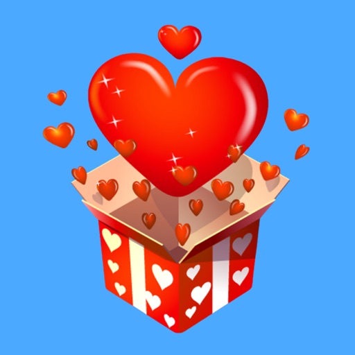 3D Love Stickers for iMessage icon