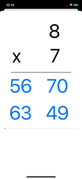 Game screenshot Multiplication Flash Cards apk