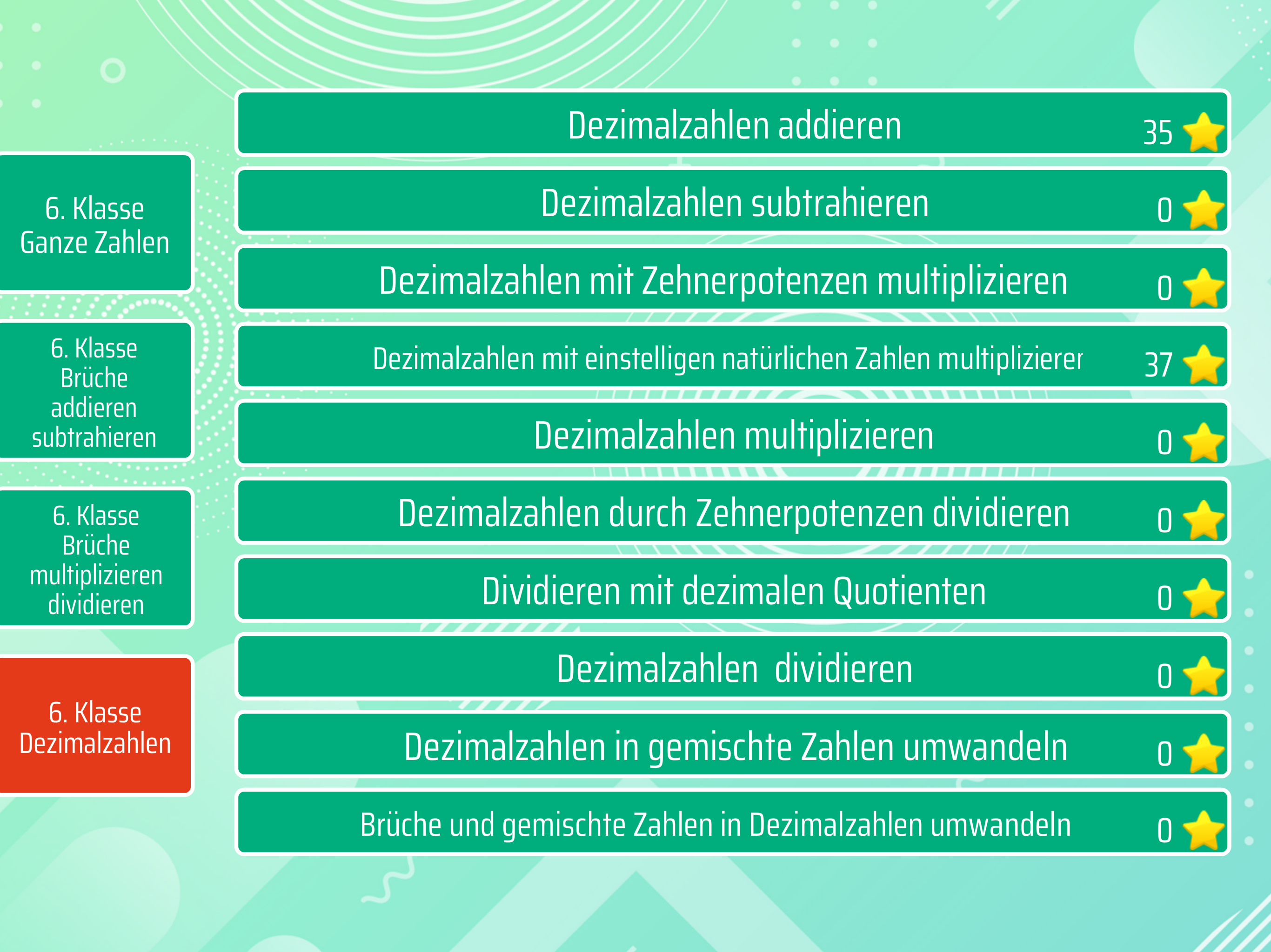 Mathe 6. Klasse screenshot 21